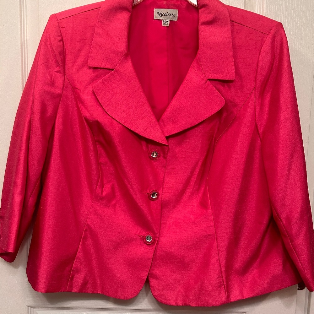 Nicolette 2 pc Pink Suit Set